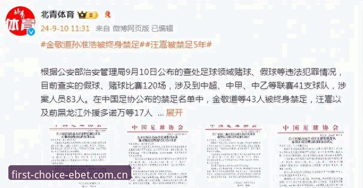 足协第三批禁足名单深度剖析：17人终身禁赛背后，易倍体育平台数据视角下的联赛信任重建